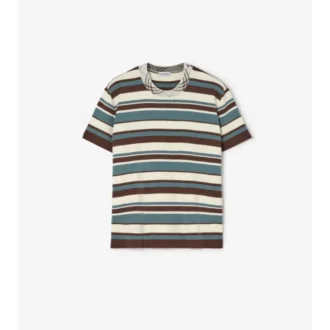 Striped Wool Blend T-Shirt