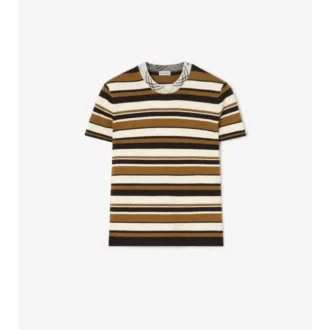 Striped Wool Blend T-Shirt