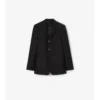 Striped Wool Mohair Tailored Jacket