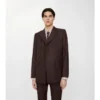 Striped Wool Mohair Tailored Jacket