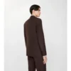 Striped Wool Mohair Tailored Jacket