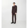 Striped Wool Mohair Tailored Trousers