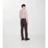 Striped Wool Mohair Tailored Trousers