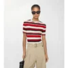 Striped Wool T-Shirt