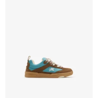 Suede and Mesh Arc Sneakers 
