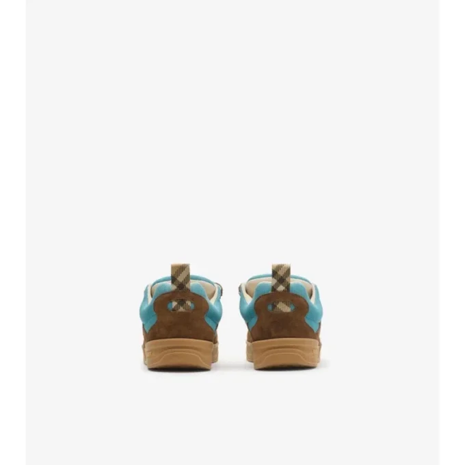 Suede and Mesh Arc Sneakers 