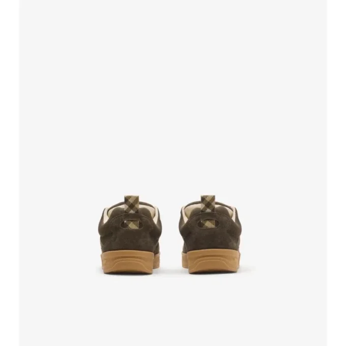 Suede and Mesh Arc Sneakers