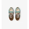 Suede and Mesh Arc Sneakers 