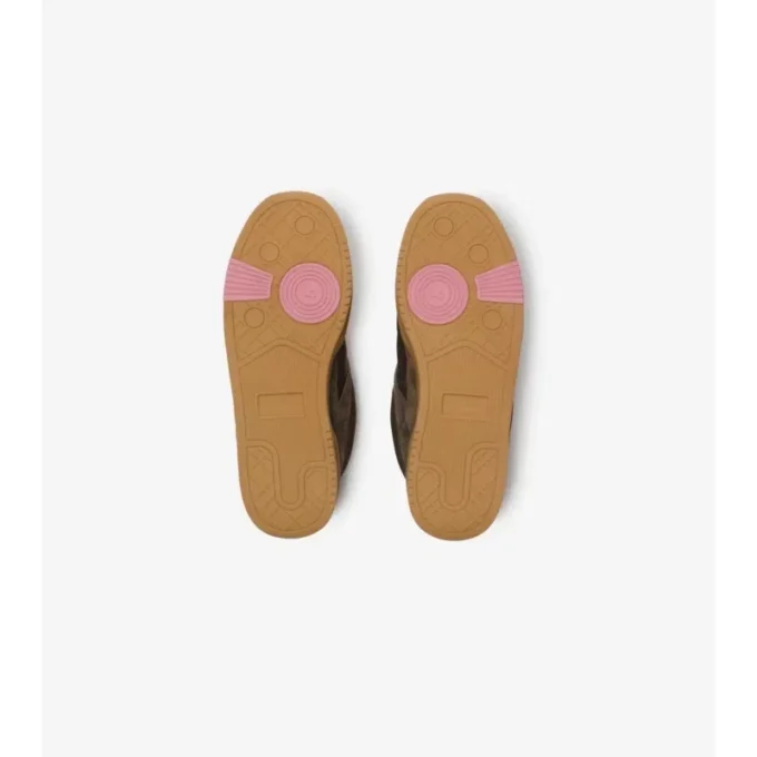 Suede and Mesh Arc Sneakers