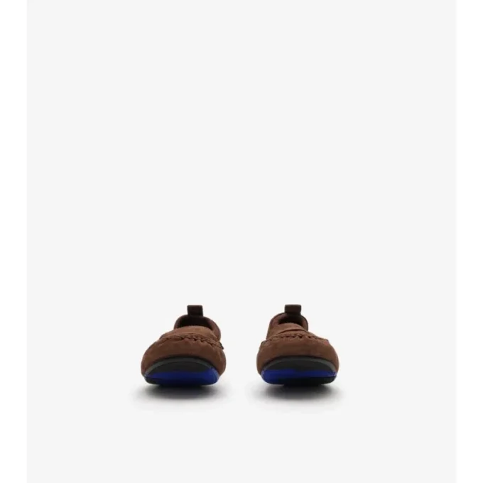 Suede Fawn Loafers