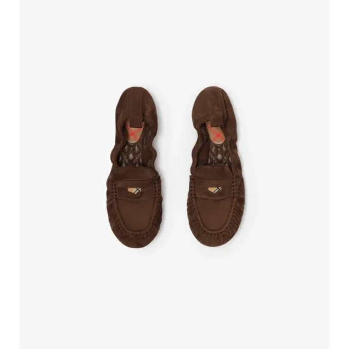 Suede Fawn Loafers