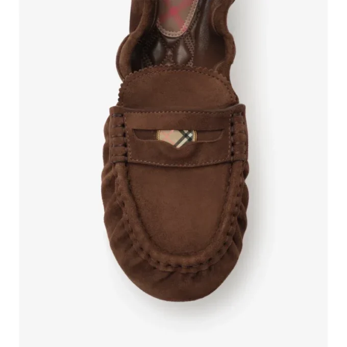 Suede Fawn Loafers