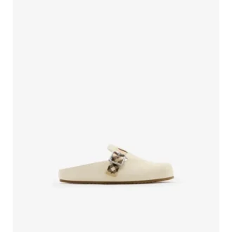 Suede Urchin Clogs