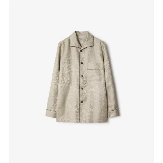 Sunflower Silk Pyjama Shirt