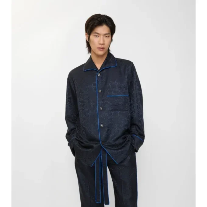 Sunflower Silk Pyjama Shirt