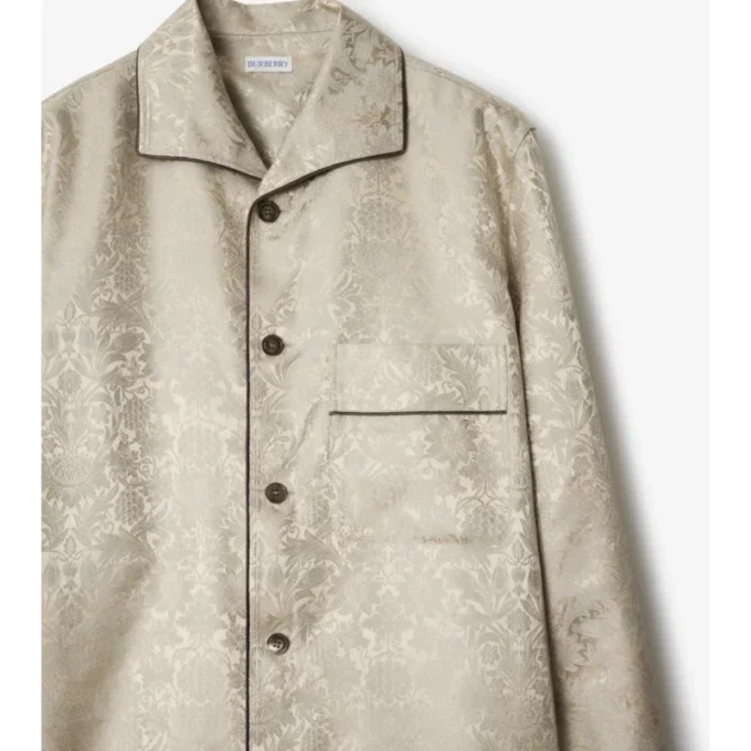 Sunflower Silk Pyjama Shirt
