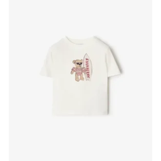 Surfer Bear Cotton T-Shirt