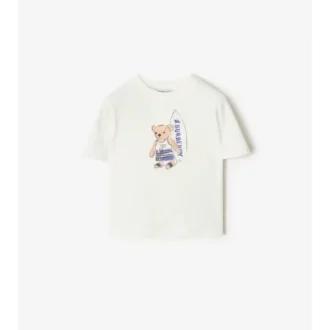 Surfer Bear Cotton T-Shirt