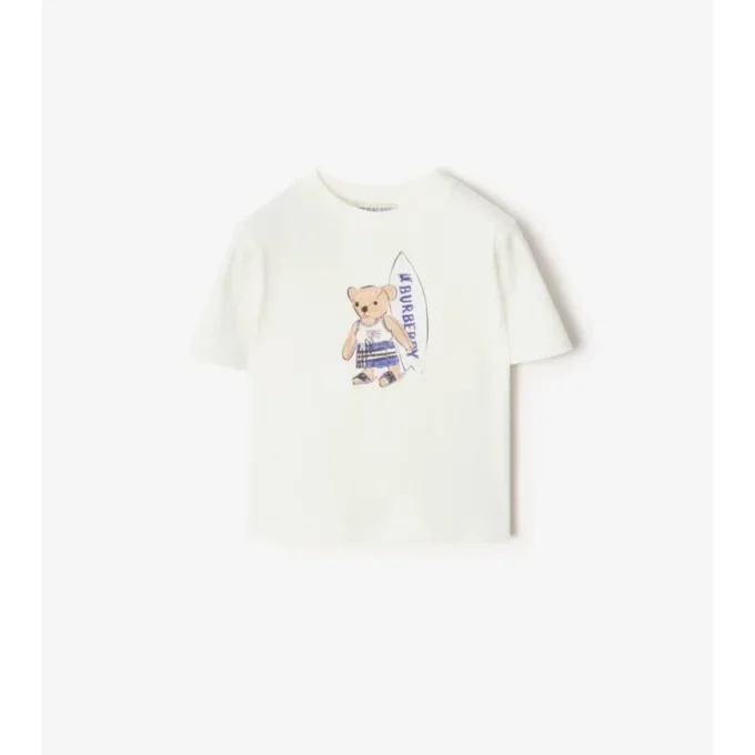 Surfer Bear Cotton T-Shirt