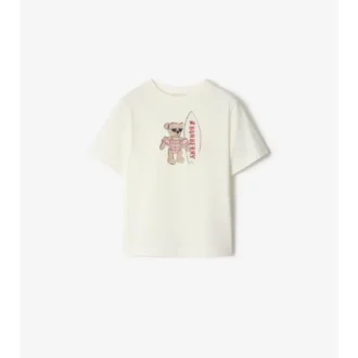 Surfer Bear Cotton T-Shirt