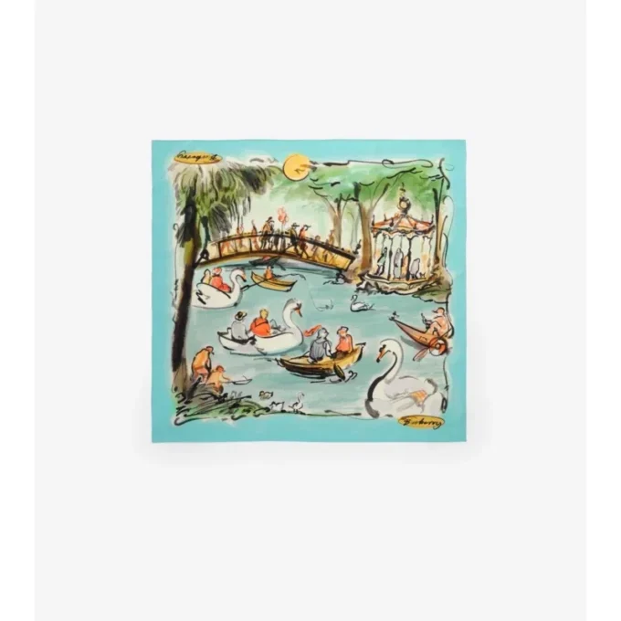 Swan Lake Silk Scarf