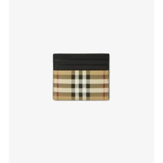 Tall Check Card Case