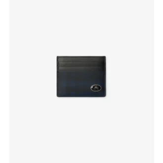 Tall Check Card Case 