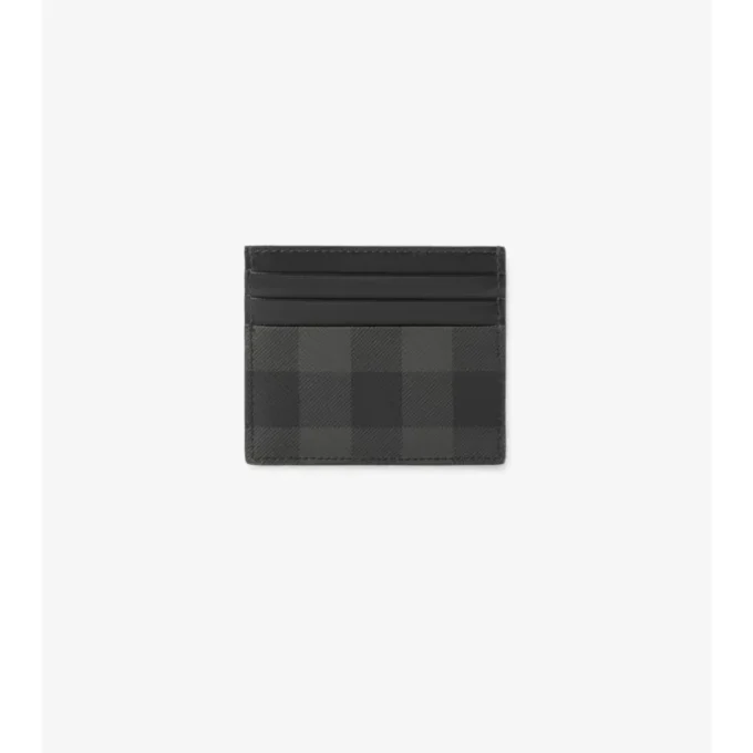 Tall Check Card Case