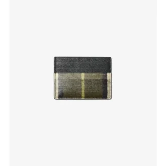 Tall Check Card Case