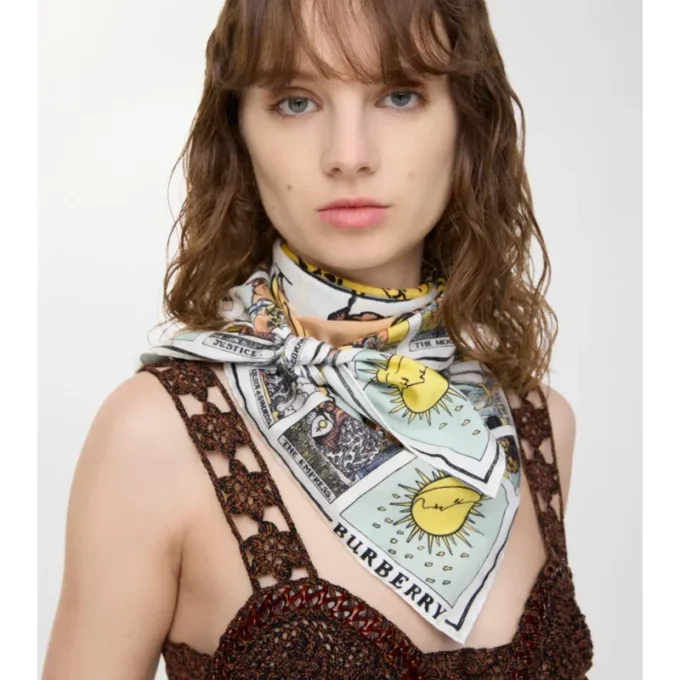 Tarot Silk Scarf