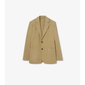 Technical Cotton Tailored Jacket