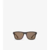 Textured Check Square Sunglasses