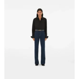 Thin Check B Buckle Belt