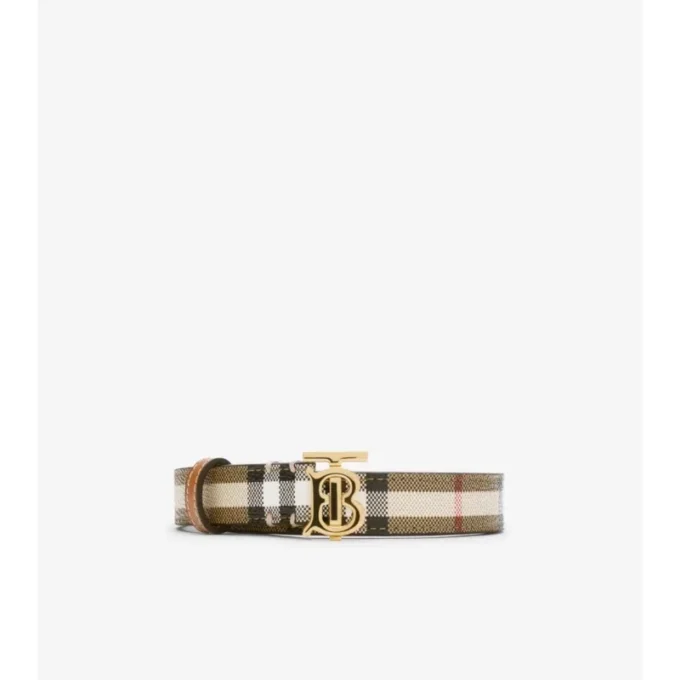 Thin Check Tb Belt