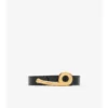 Thin Leather Bridle Belt