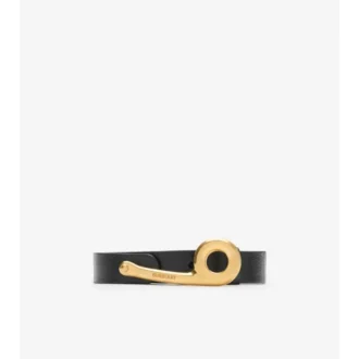 Thin Leather Bridle Belt