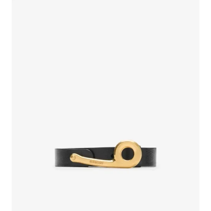 Thin Leather Bridle Belt