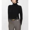 Thin Leather Bridle Belt