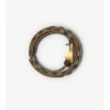 Thin Reversible Check Knight Stamp Belt 