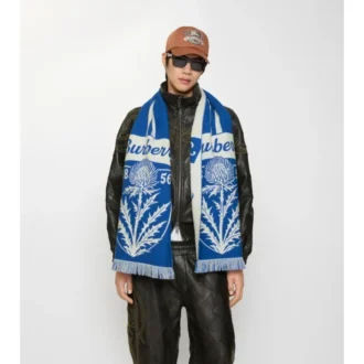 Thistle Shield Wool Scarf