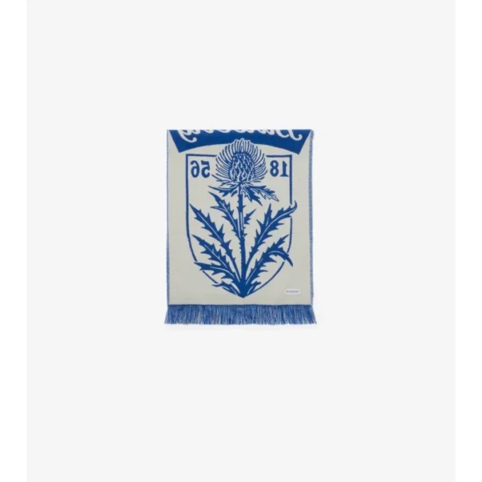 Thistle Shield Wool Scarf