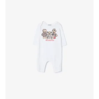 Thomas Bear and Friends Stretch Cotton Jumpsuit