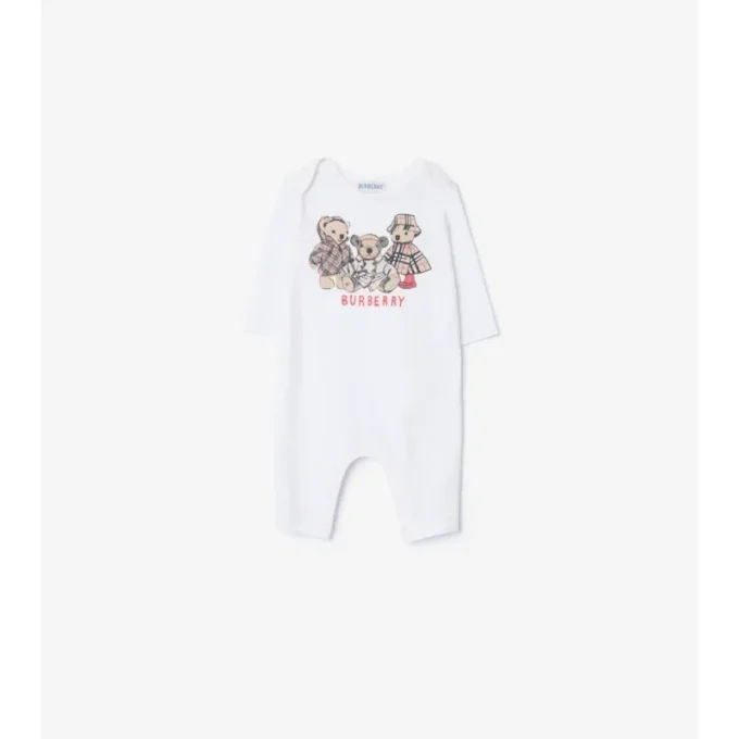Thomas Bear and Friends Stretch Cotton Jumpsuit