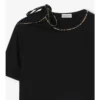Tie-Sleeve Cotton T-Shirt