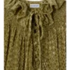 Torch Silk Blend Velvet Blouse