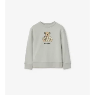 Trench Bear Cotton Sweatshirt