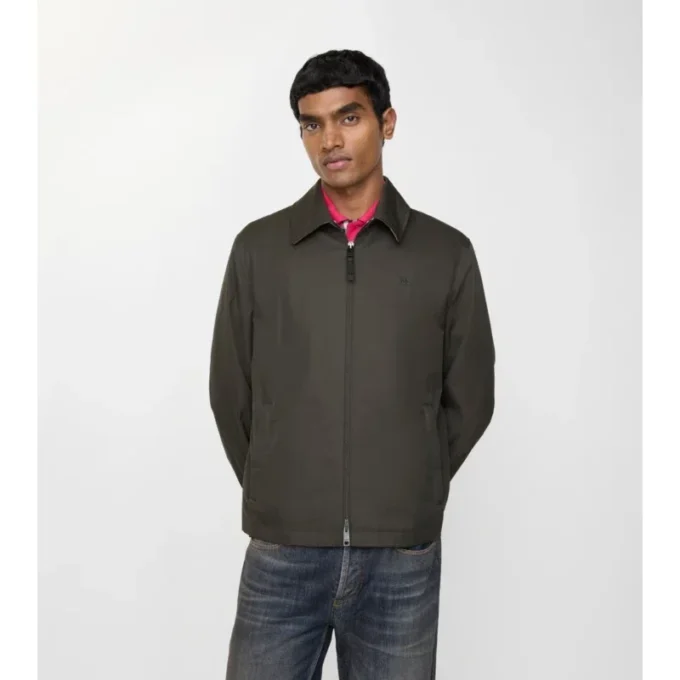 Tropical Gabardine Bloomsbury Harrington Jacket