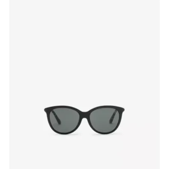 Tubular Check Round Sunglasses 