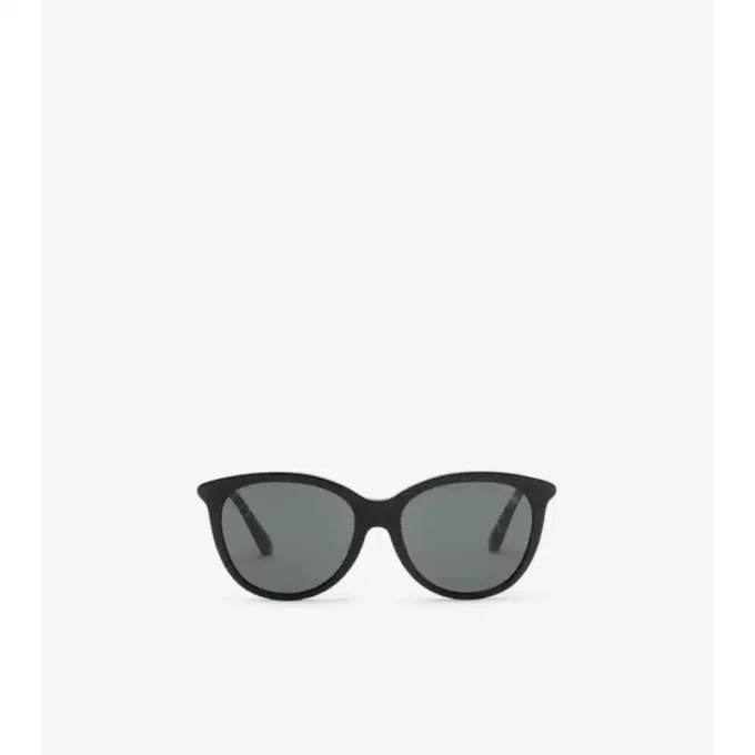 Tubular Check Round Sunglasses 