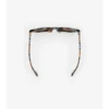 Tubular Check Round Sunglasses